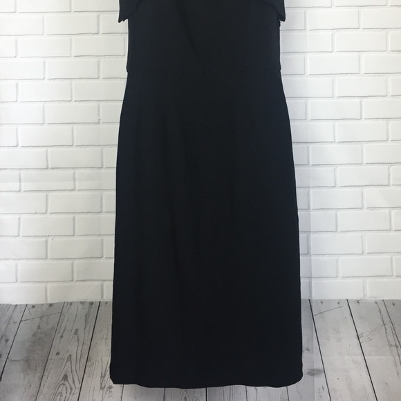 WHBM Sheath Dress Flutter Sleeves Sz 8 NEW - Picture 5 of 6